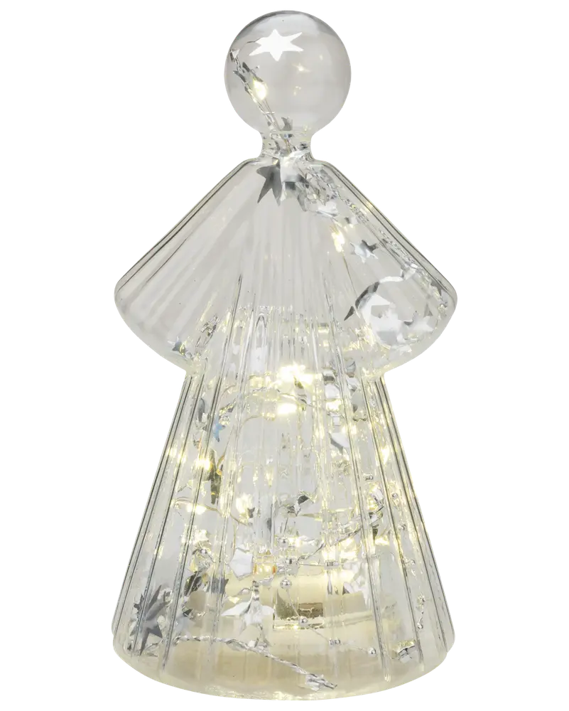 Glasängel LED - 18 cm