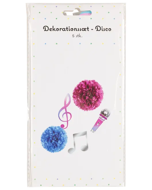 Disco dekorationssæt