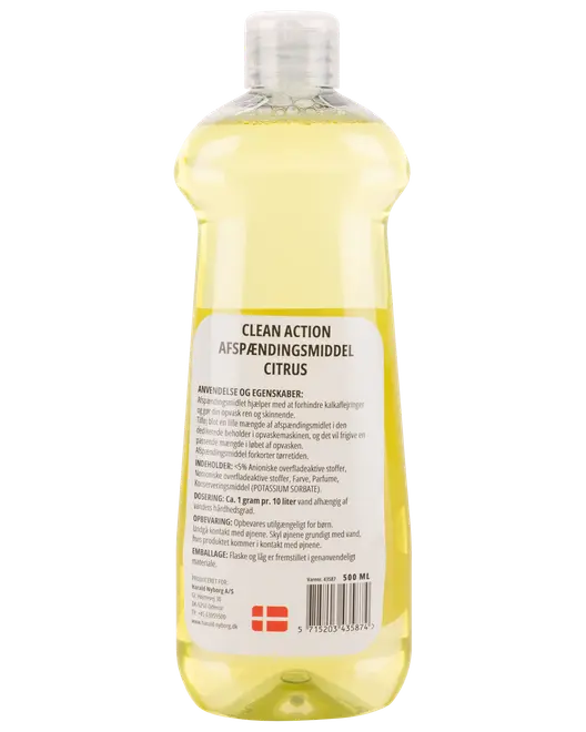 Clean Action Afspændingsmiddel 500 ml - Citrus