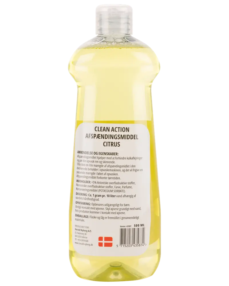 Clean Action Afspændingsmiddel 500 ml - Citrus