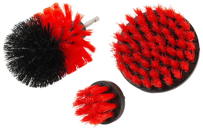 Børste til boremaskine 3 stk.