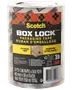 Scotch Box Lock pakketape, 3 ruller, ekstremt greb, 48 mm x 50 m pr. rulle, klar, stærk vedhæftning, velegnet til kasser, 150 m samlet.