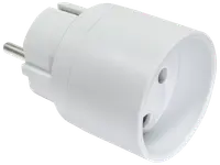 Adapter Schuko til DK med jord