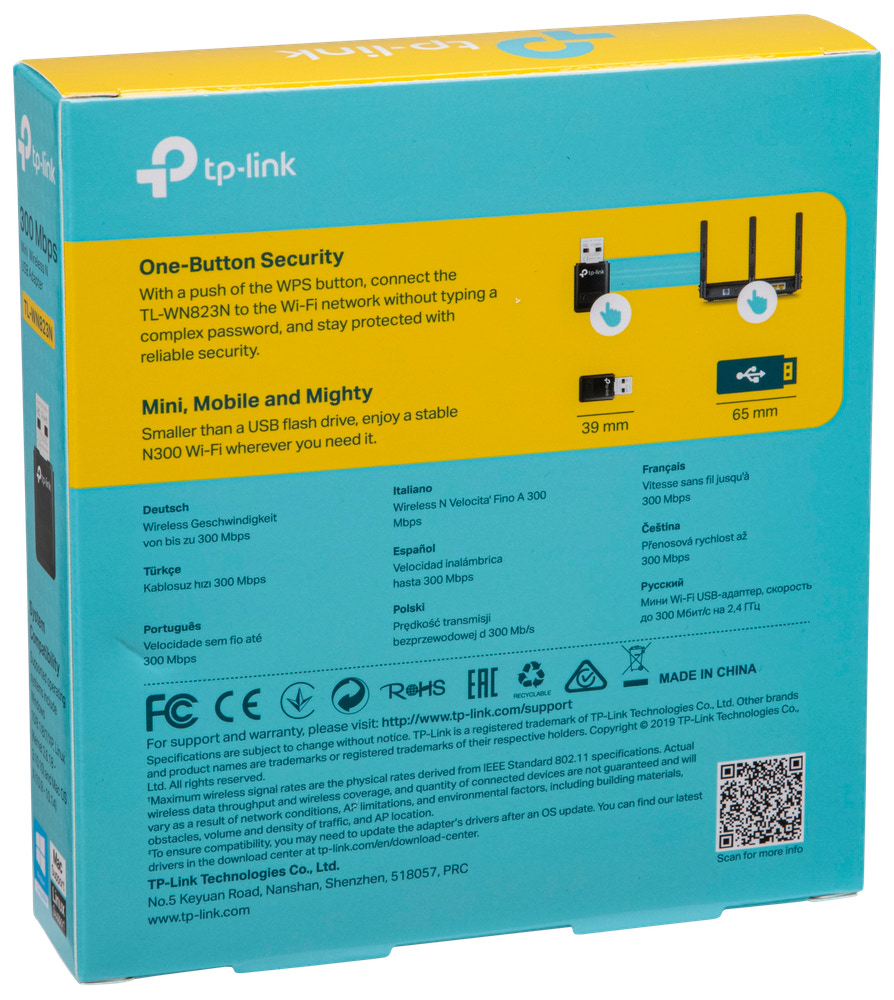 tp-link WiFi USB-adapter