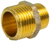 Nippelförminskning mässing 1/2x3/4