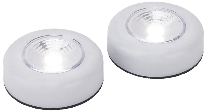 Bright Design Push light LED COB 2-pak