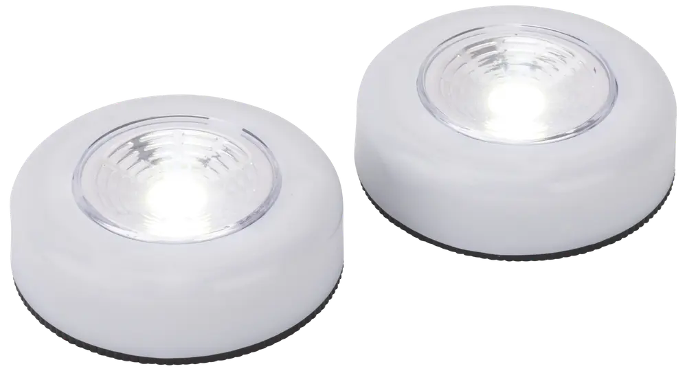 Bright Design Push light LED COB 2-pak