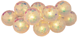 Ljusslinga Discokula Multi 10 LED