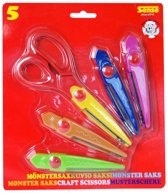 SENSE MÖNSTERSAX 5-PACK