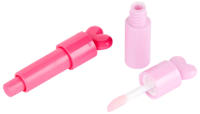 Lippod med læbepomade og lipgloss - Assorterede farver