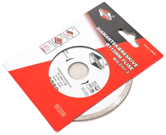 Mitsutomo Diamantkapskiva Ø115 mm - kakel