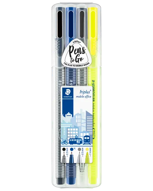 Staedtler Tripul Pennset 4 st