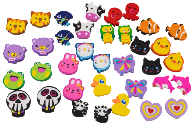 Sense Viskelæder figurer 36-pak