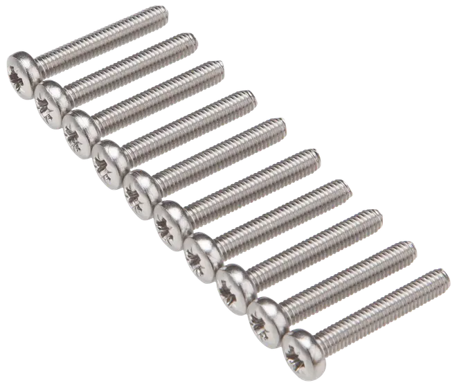 Arvid Nilsson Maskinskrue A4 PH M4 x 25 mm 10-pak