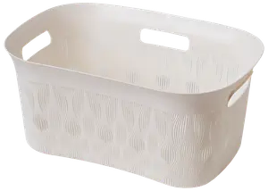 Tvättkorg 38 L - Vit