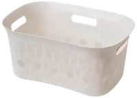 Tvättkorg 38 L - Vit