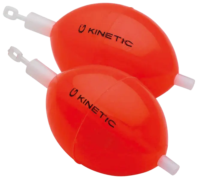Kinetic B-float 40 mm 2-pak - rød