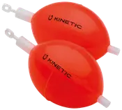 Kinetic B-float 40 mm 2-pak - rød
