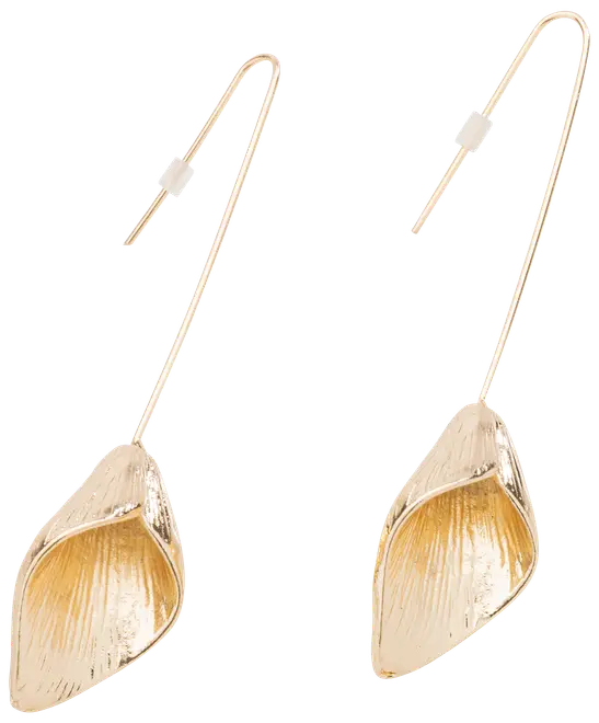 Örhängen lilja - guld