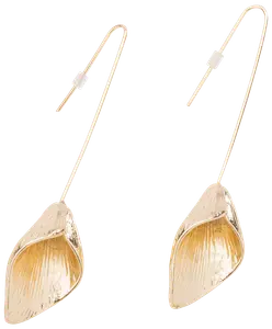 Örhängen lilja - guld