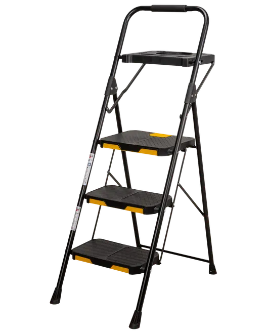 Trappstege 3 steg med verktygsbricka