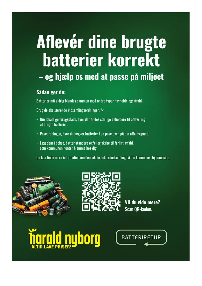 Kameda Alkaline batteri - AA 60-pak