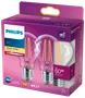 PHILIPS LED normallampa 7W E27 2-pack