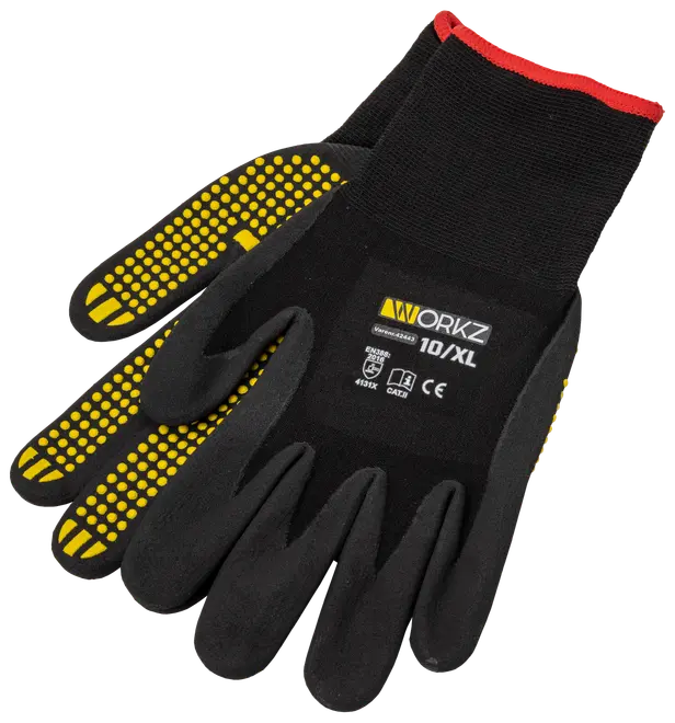 Slitstarka handskar storlek 10