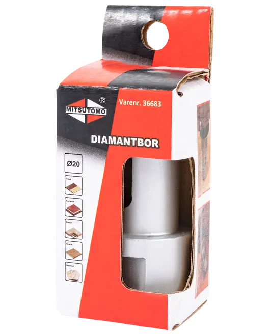 Mitsutomo Diamantbor 20 mm