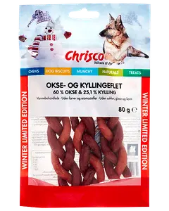 Chrisco Okse- og Kylling 80 g