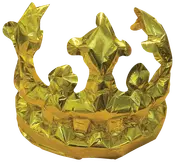 Folieballon 70 cm Guld - Krone