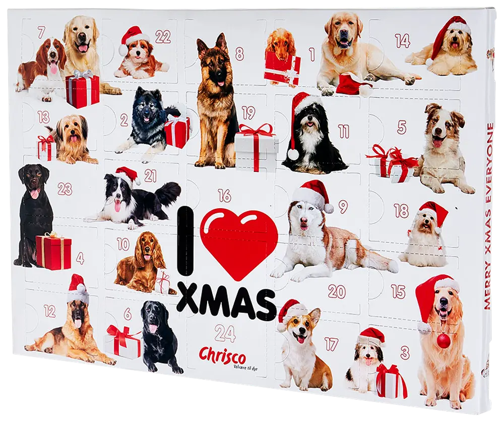 Chrisco julkalender hund