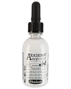 Schmincke Akryl Ink 50 ml - titaniumhvid