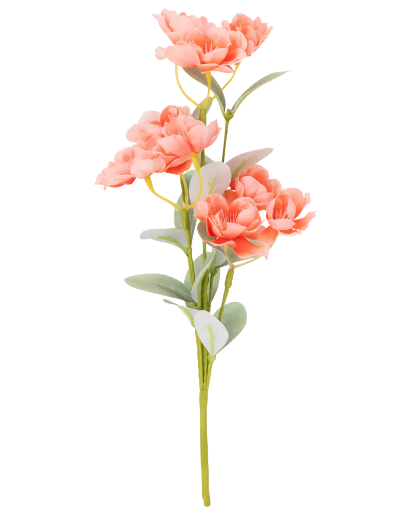 Blomst kunstig 30 cm - peach