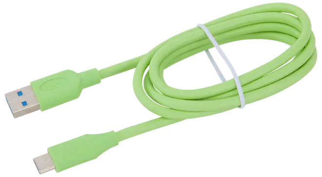 Sinox usb-c kabel grön 1 m