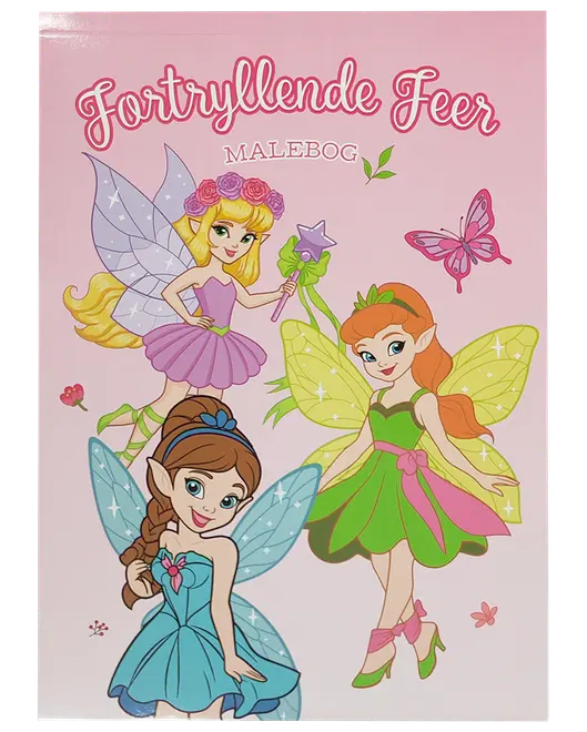 Målarbok med feer