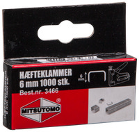 Mitsutomo Hæfteklammer 6 mm