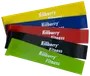 Kilberry Fitness Træningselastik 5 stk. - flere styrker