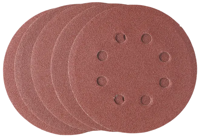 Slipskiva Ø125 mm K80 5-pack