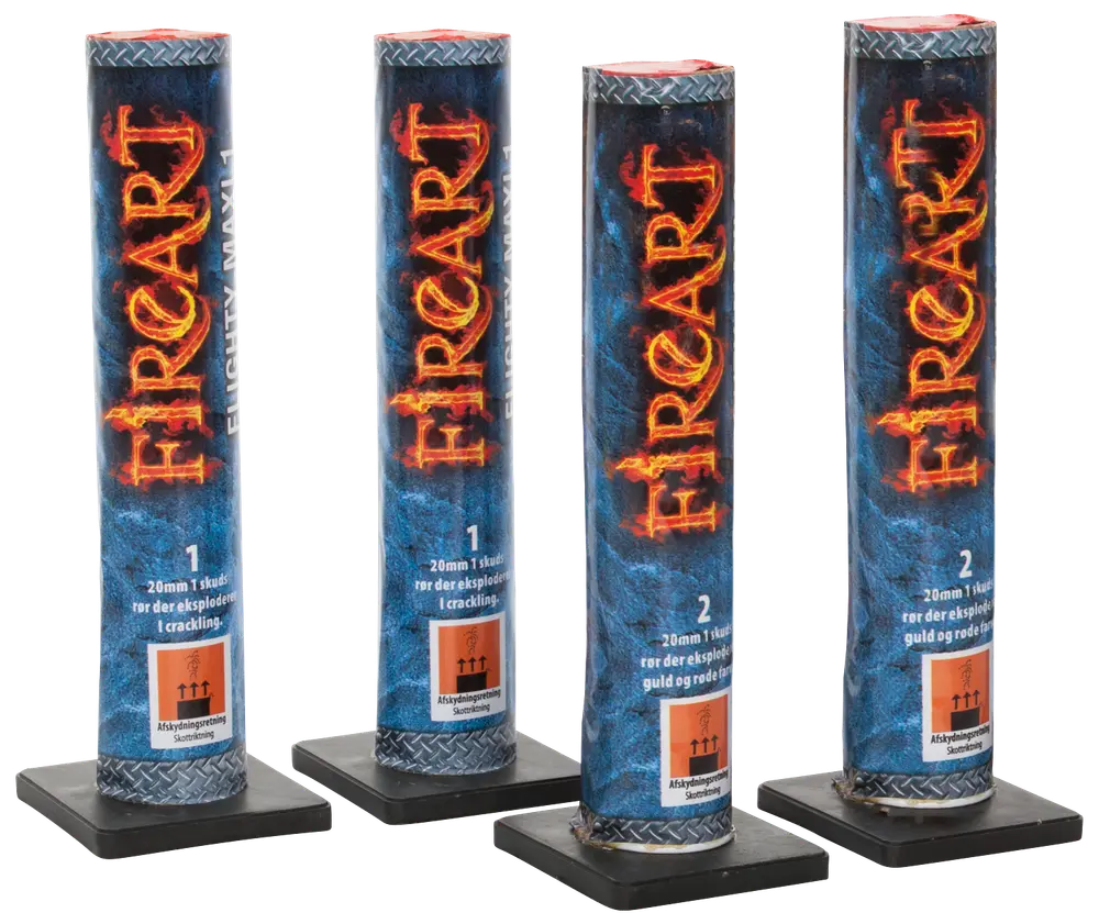 FireArt Flighty Maxi single shot 4-pak