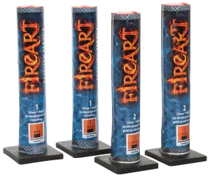 FireArt Flighty Maxi single shot 4-pak