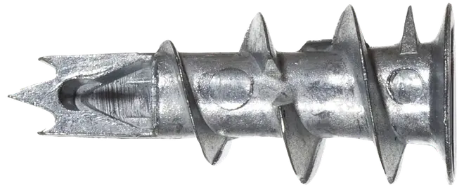 Fischer Gipsplug metal m. skrue GKM S 6 stk.