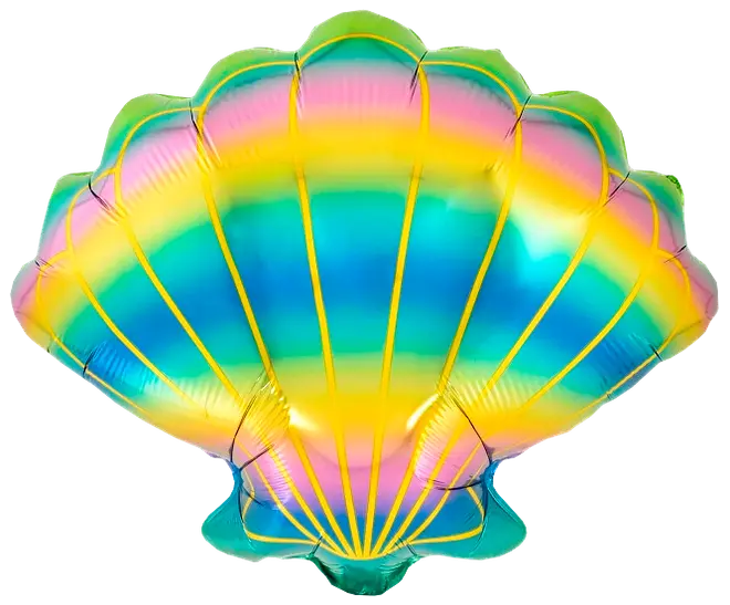 Folieballon 48 cm - Muslingeskal
