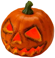 Halloween pumpa LED - 15 cm