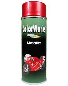 ColorWorks ColorWorks Metallic spray - rød