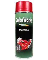 ColorWorks Metallic spray - rød