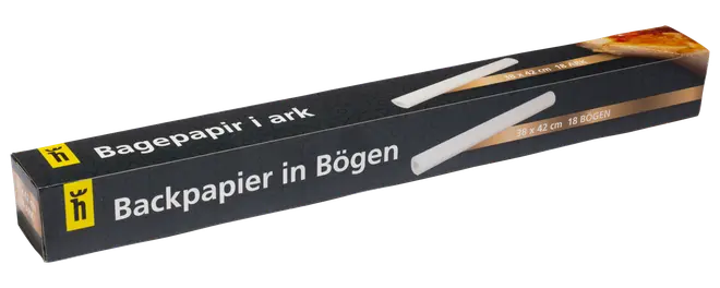 Bagepapir i ark