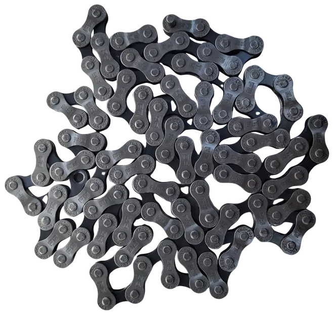 Greenfield cykelkedja – 116 länkar