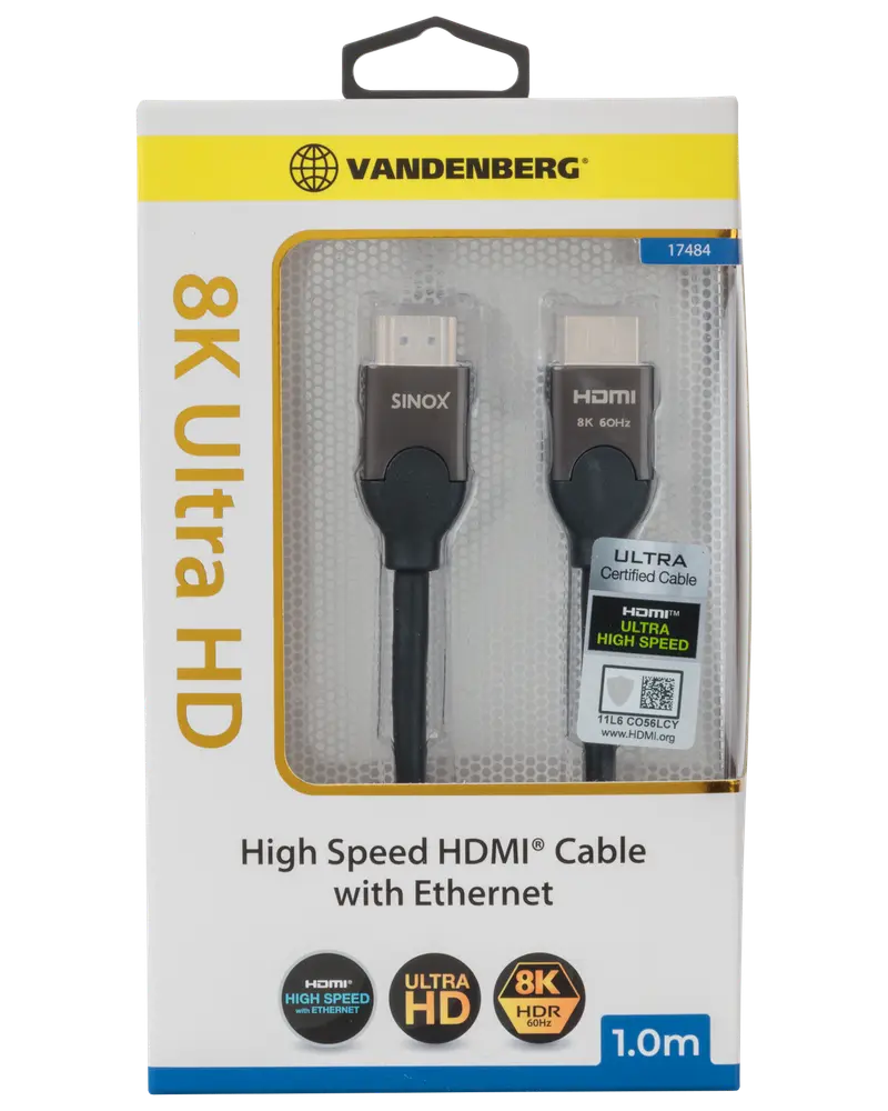 VANDENBERG Pro HDMI kabel 8K60Hz 3 meter