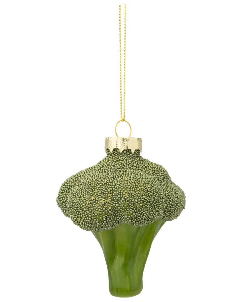 Julgranskula i glas 4 st - Frukt och grönsaker